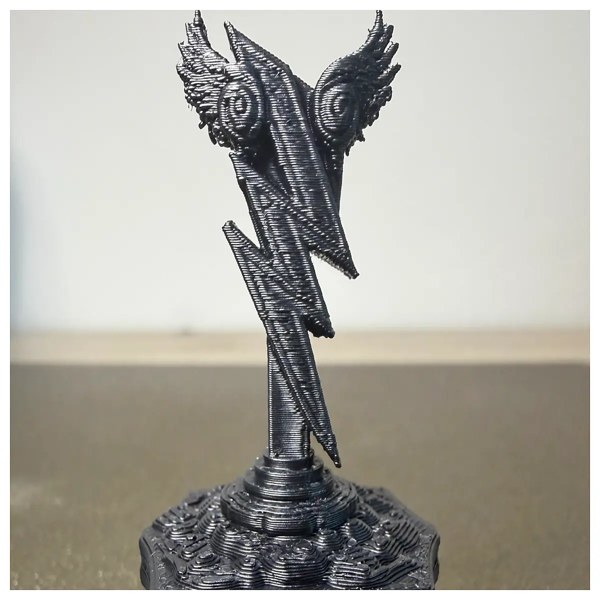 zeus statue mythological decor home office god of lightning bolt sculpture resin figure