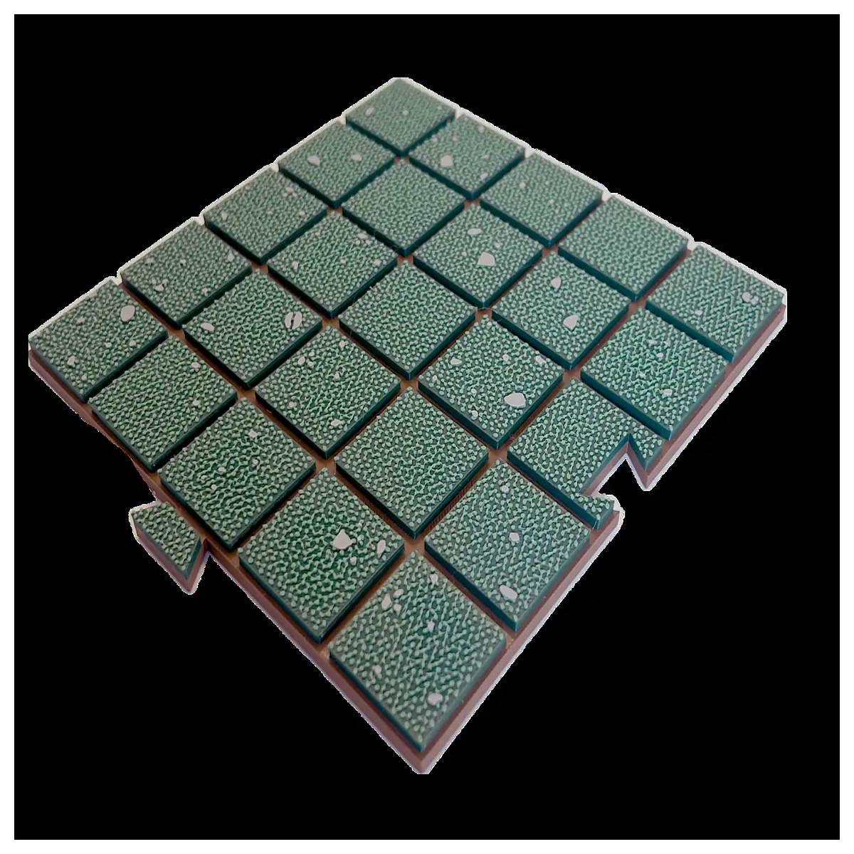 anti slip grass pavers for fall protection safety ground cover tiles for playgrounds impact absorption lawn bricks