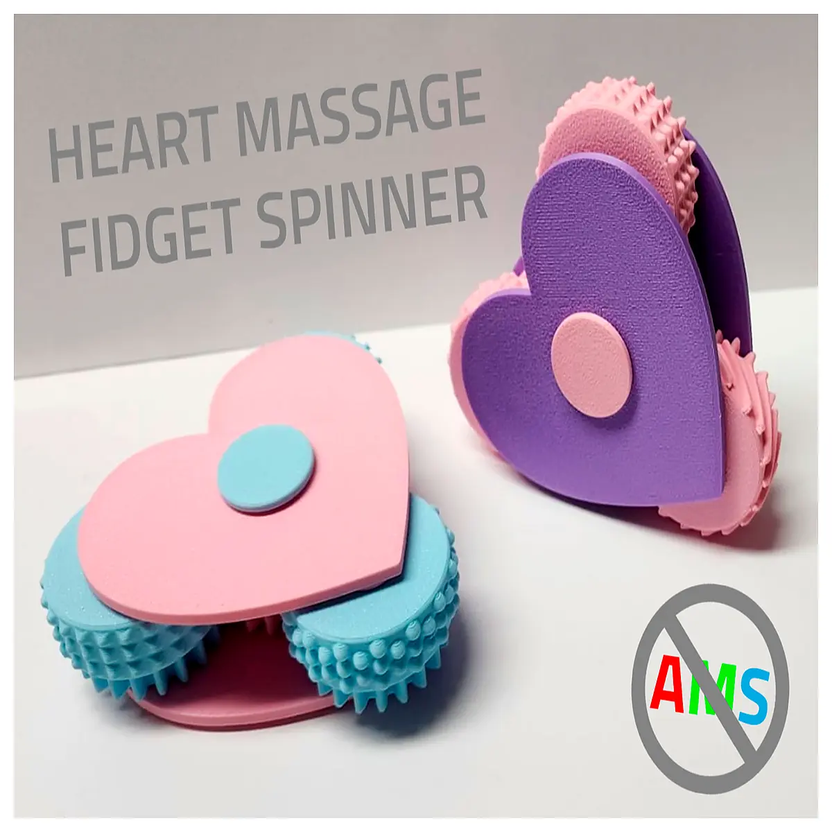 fidget spinner shape stress relief toy sensory massage tool for anxiety adult kids