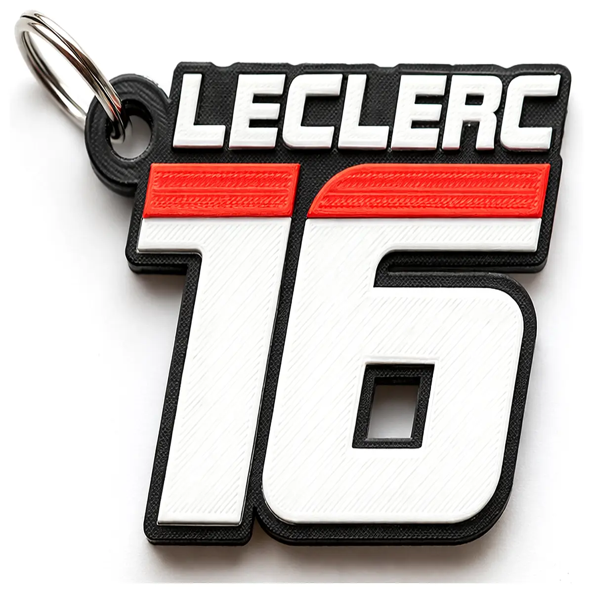 leclerc keychain bag charm supermarket shopping tote accessory cute metal pendant for keys and purse