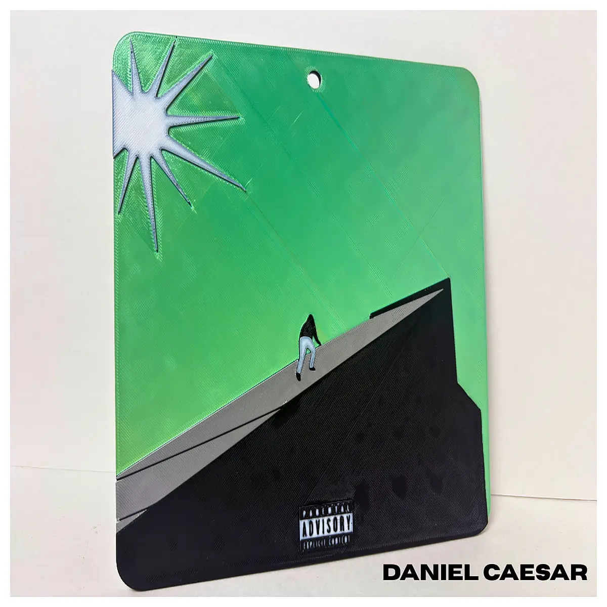 daniel caesar floyd album cover art print poster wall decor modern minimalist music gift