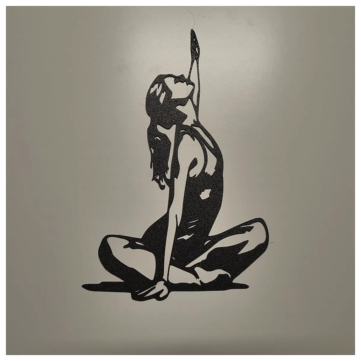 yoga silhouette wall art zen meditation poster mindfulness decor for bedroom spiritual yoga girl canvas print peaceful wellness room hanging
