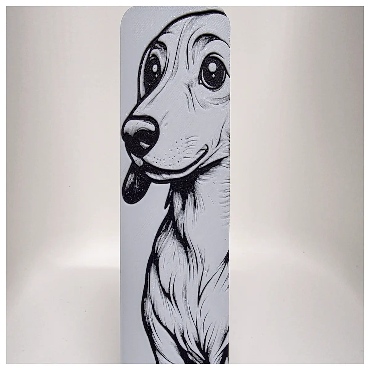 cute dog book marker for reading lovers pet lover gift idea durable plastic page holder funny animal stationery accessory