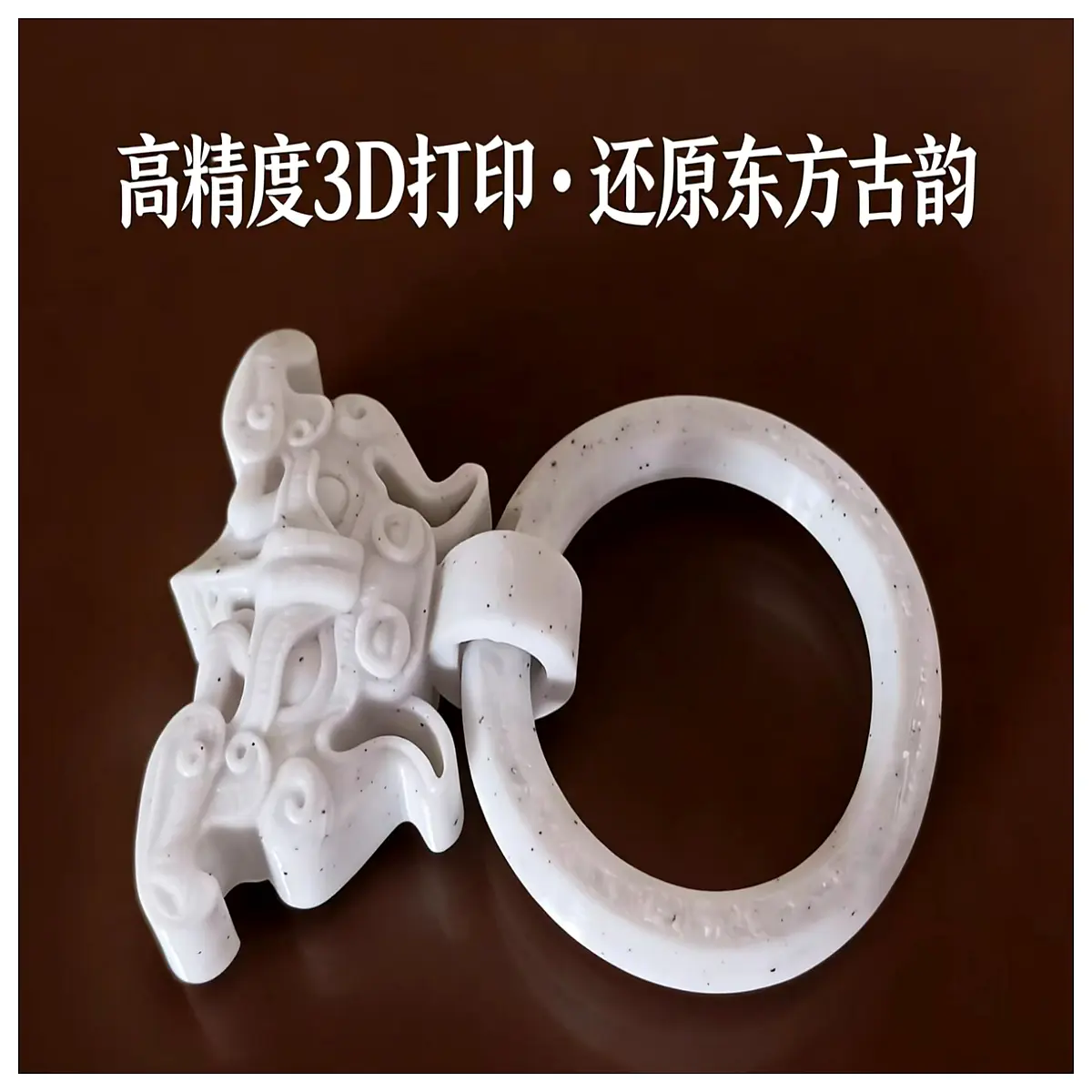 antique chinese door knocker ring brass lion head handle traditional feng shui spirit wall mount home decor