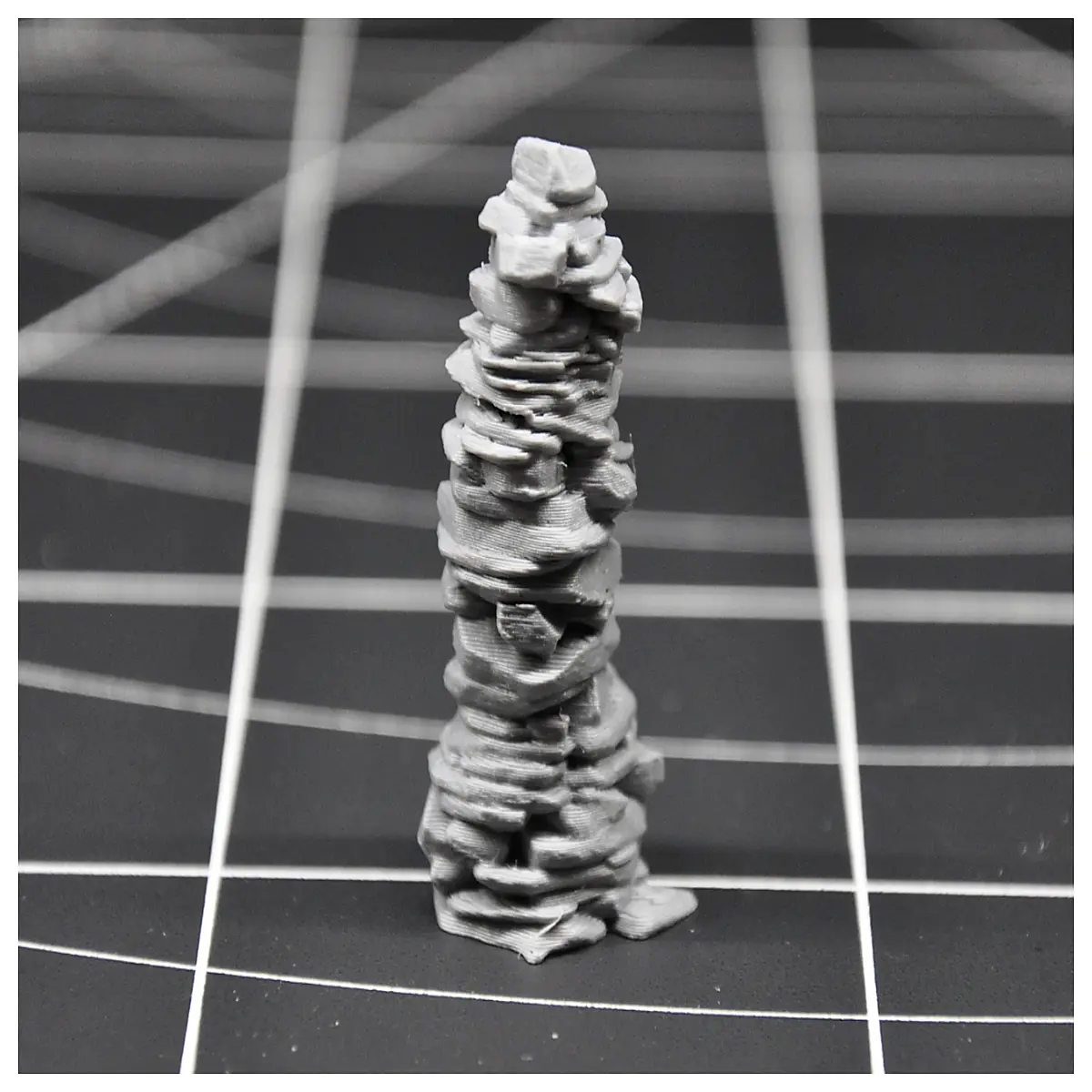 miniature terrain rocks slate pillars diorama scenery wargaming board game accessories