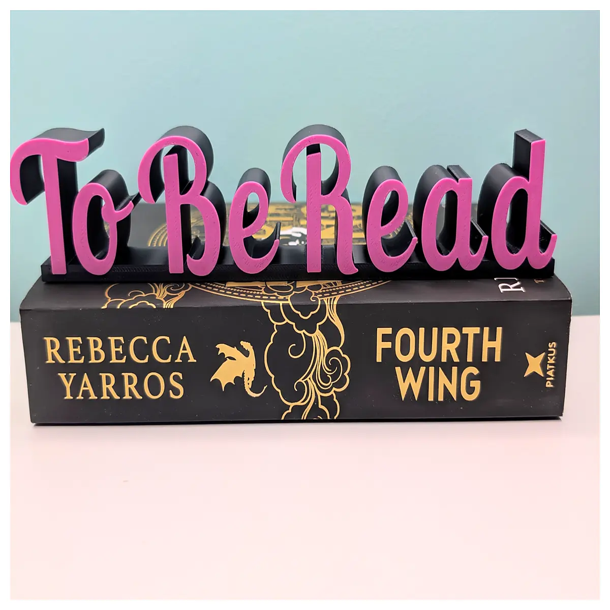 wooden book sign holder for library shelf
