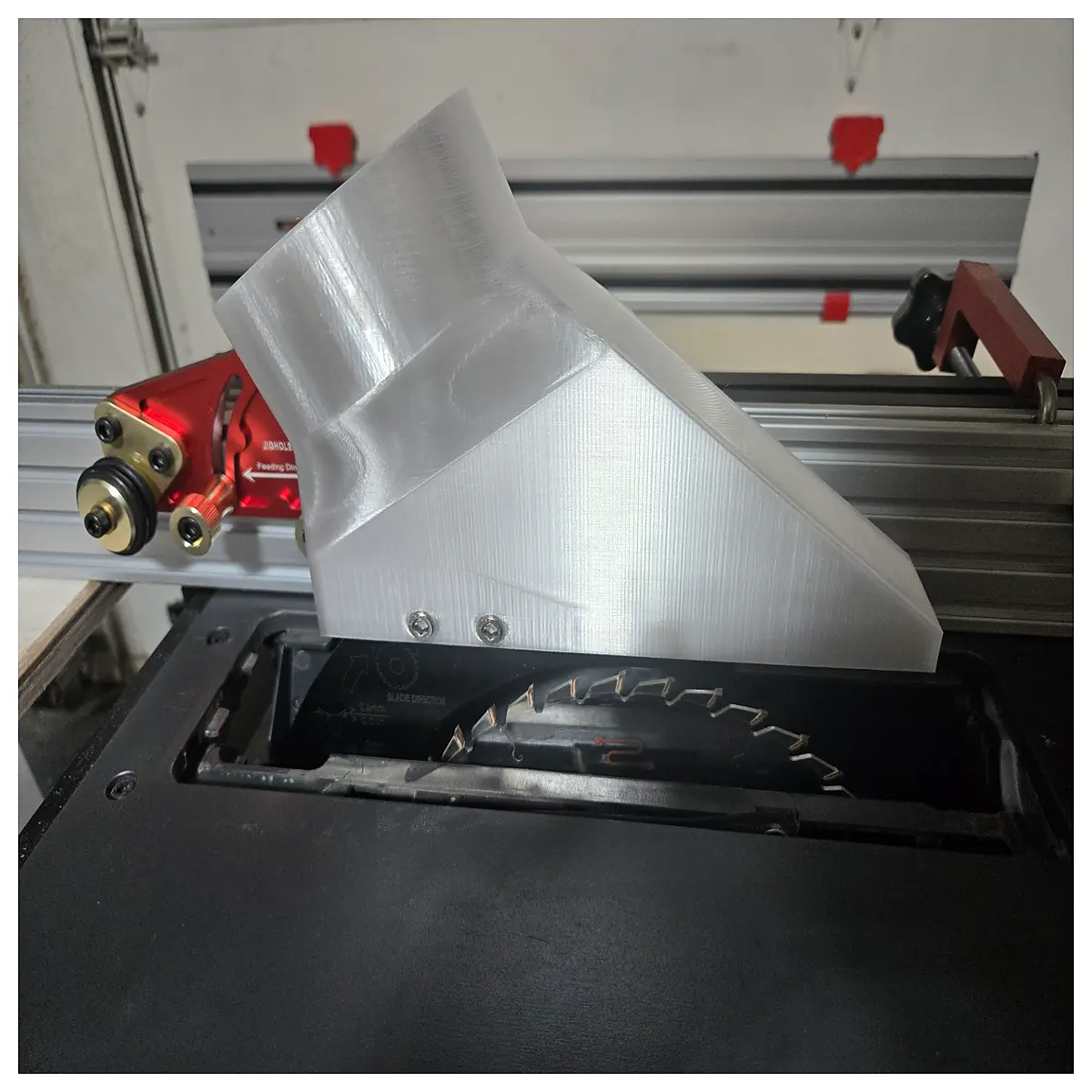 skil ts6307 00 table saw collection shroud adapter compatible with shop vac hose attachment for woodworking debris management
