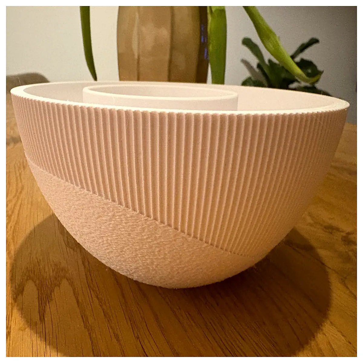 smart snack bowl with built in shell catcher for and chips messy eating auto separating waste container