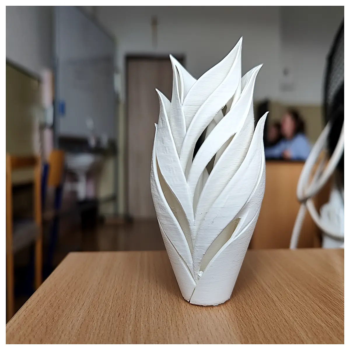 modern minimalist ceramic vase for home decor contemporary tall flower arrangement centerpiece for living room table