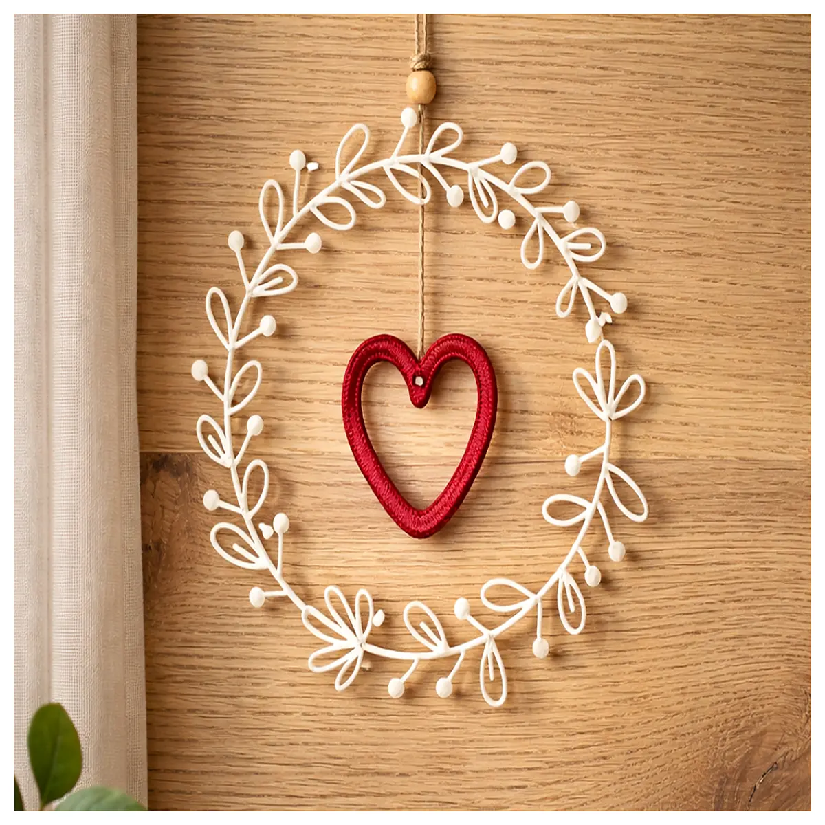 valentine s day table runner with red hearts spring decor romantic wedding aisle runner