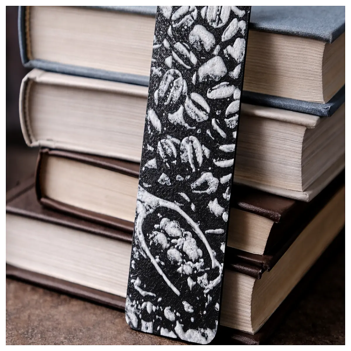 coffee bean bookmark metal coffee lover gift reading accessory for book lovers