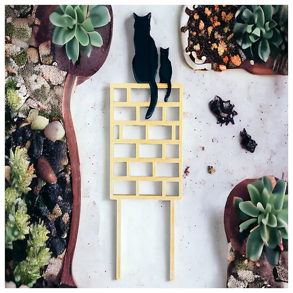 cat tree wall mounted climbing frame with wooden blocks for indoor cats vertical garden plant