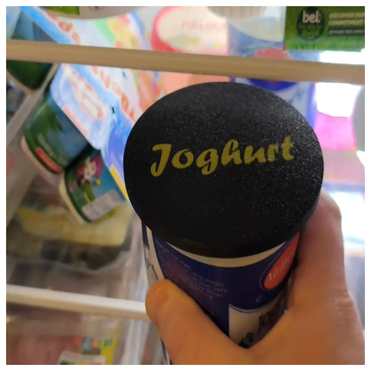 95mm yogurt lid snap on leak proof plastic container cap for smoothie cup storage