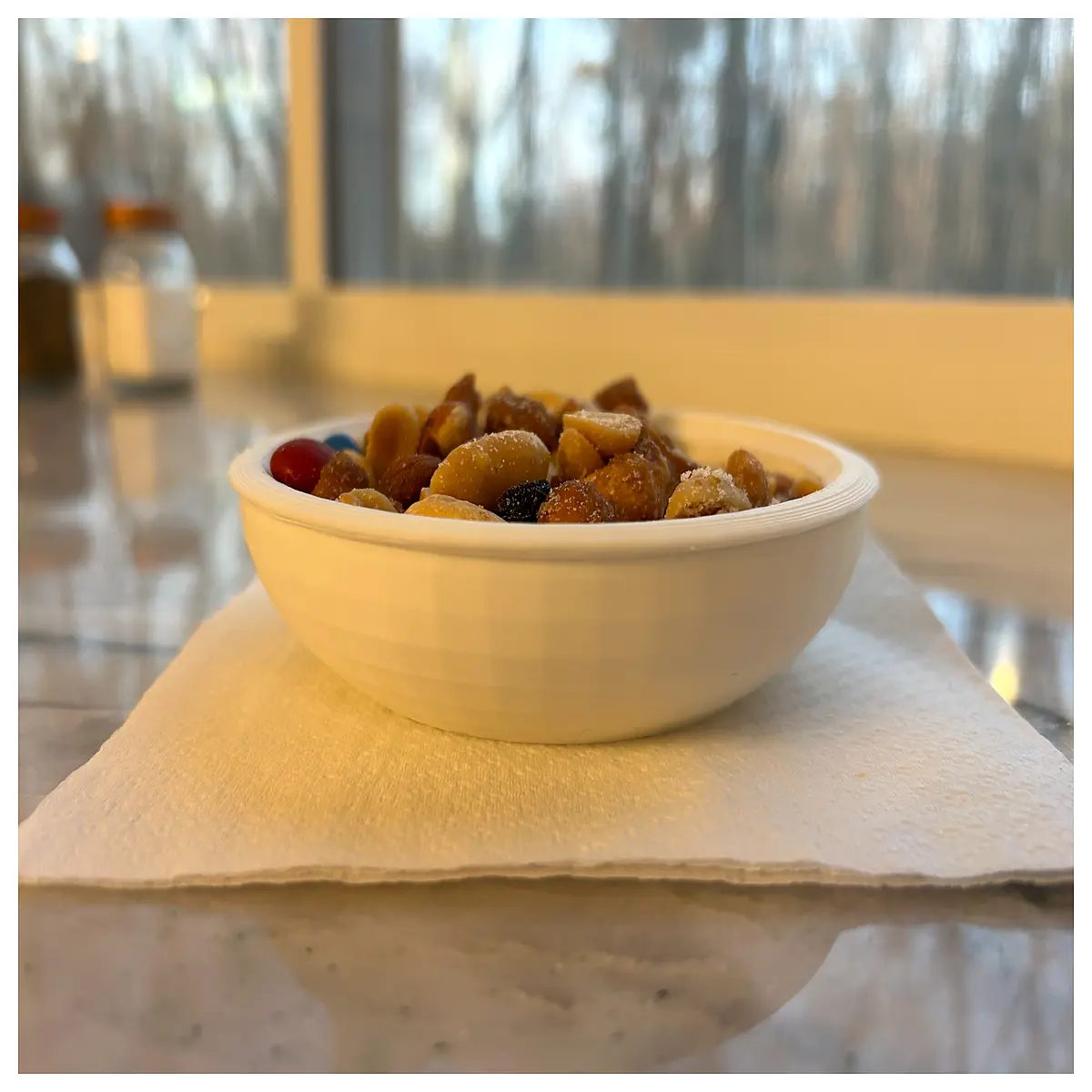 self standing snack bowl no needed mini dessert cup for chips nuts party
