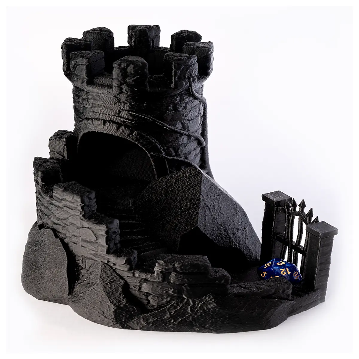 dice tower with ladder for d d board games tabletop rpg accessories