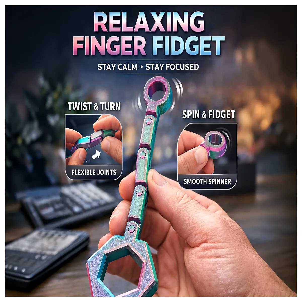 fidget toys for hands stress relief articulated joint figures anxiety reduction portable sensory gadgets for