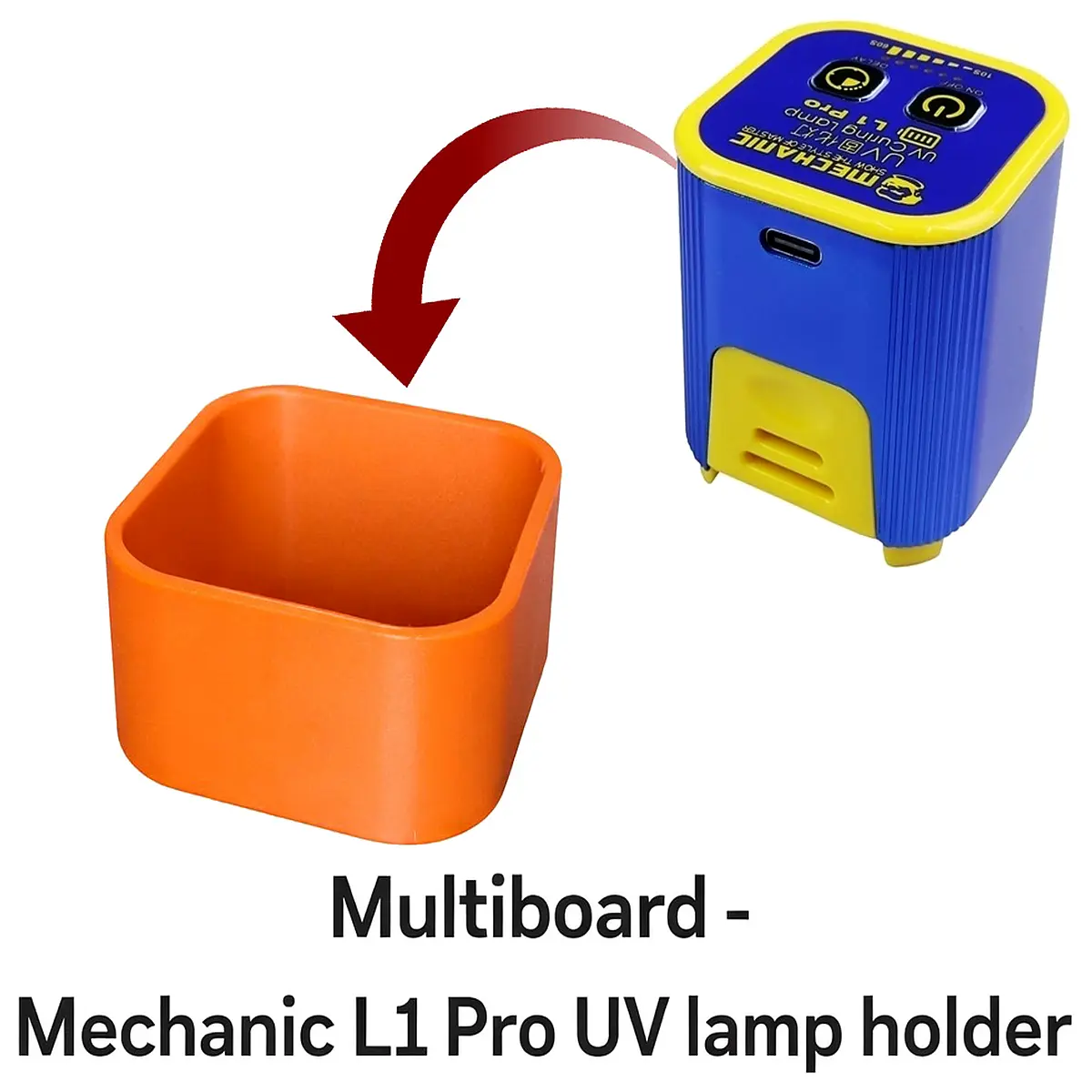 mechanic l1 pro replacement parts perforated plate mounting bracket for curing holder