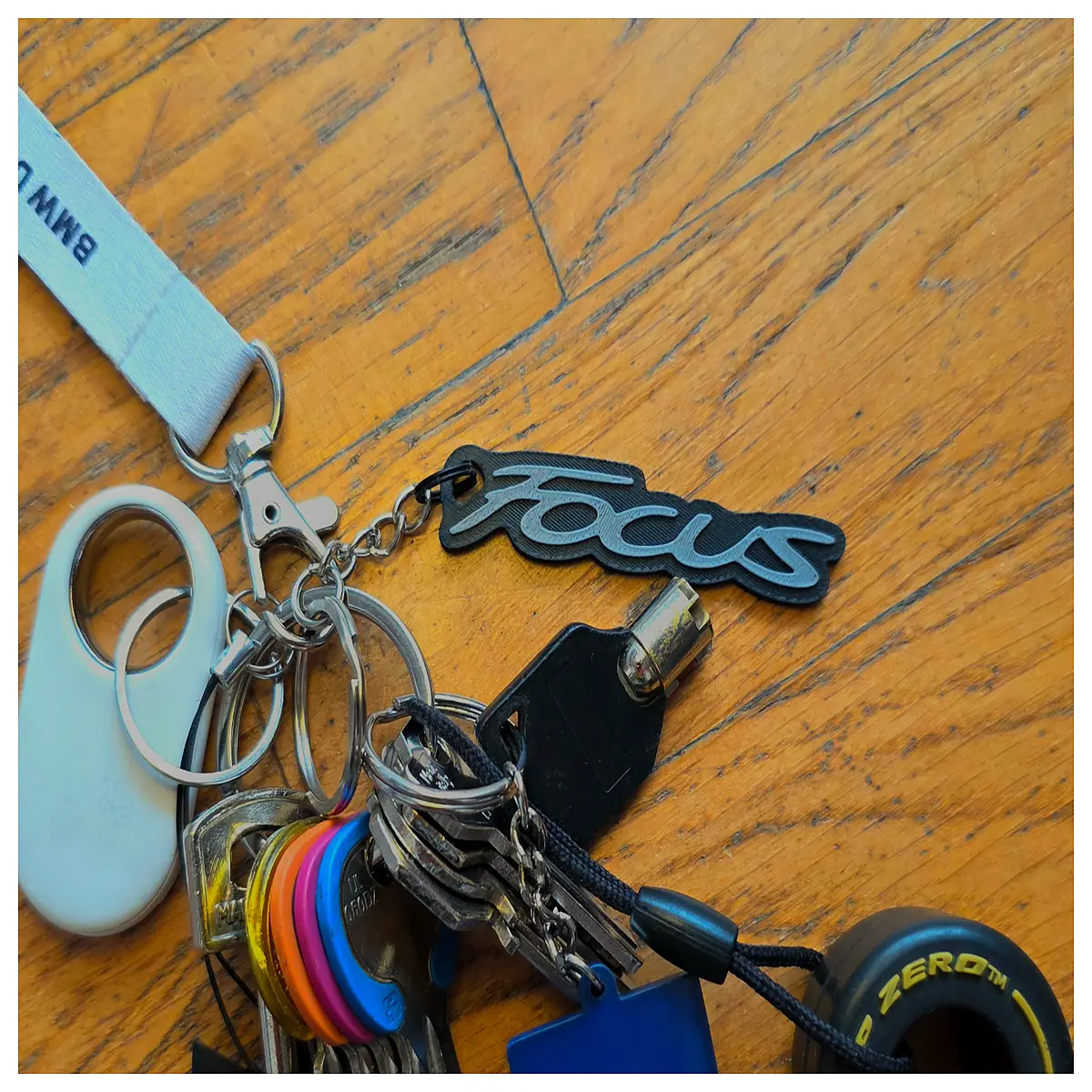 keychain leather keyring holder for 1 2 3 mk1 mk2 mk3 car pendant gift