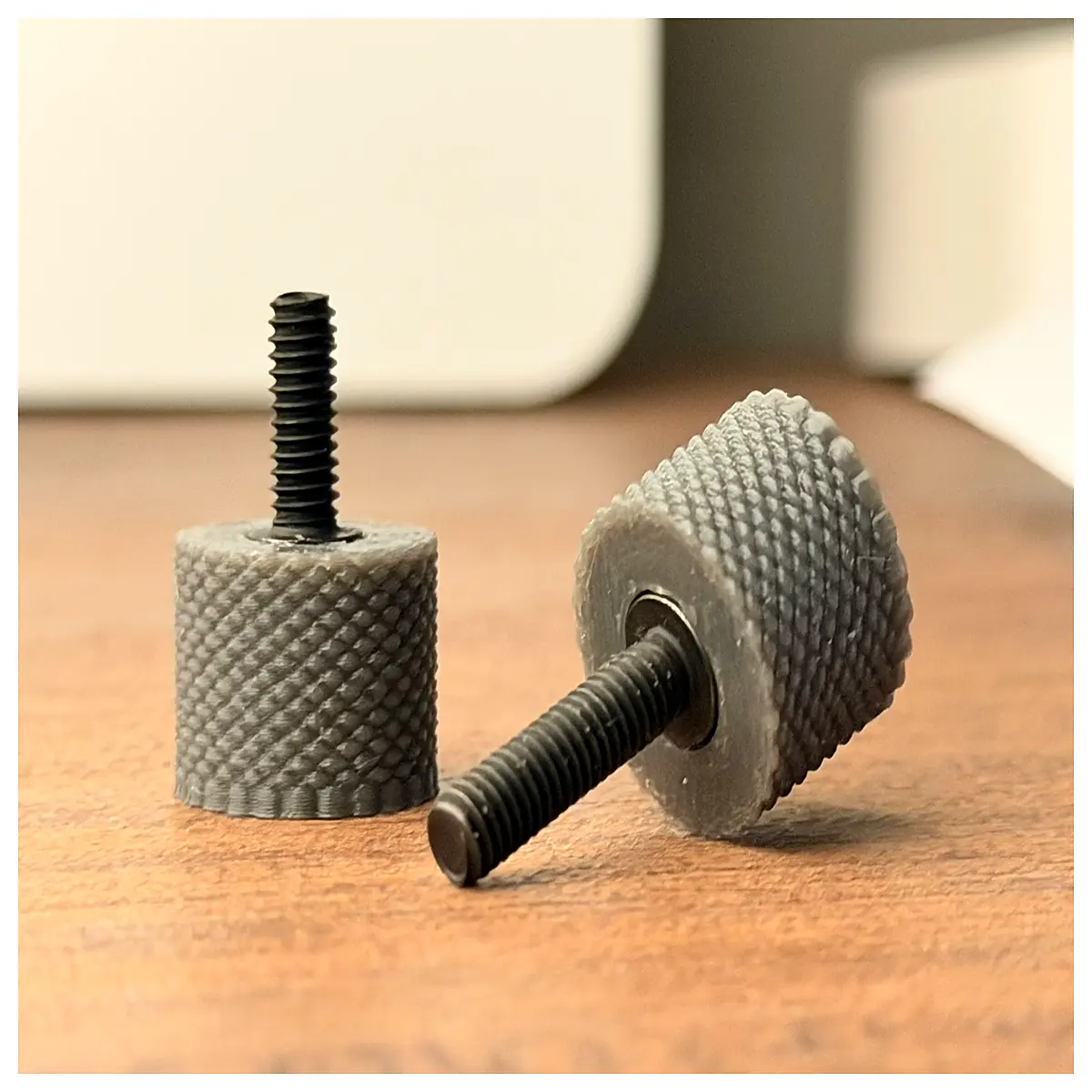 m4 knurled thumb screw cap head pan head black oxide stainless steel knob for electronics diy adjustment