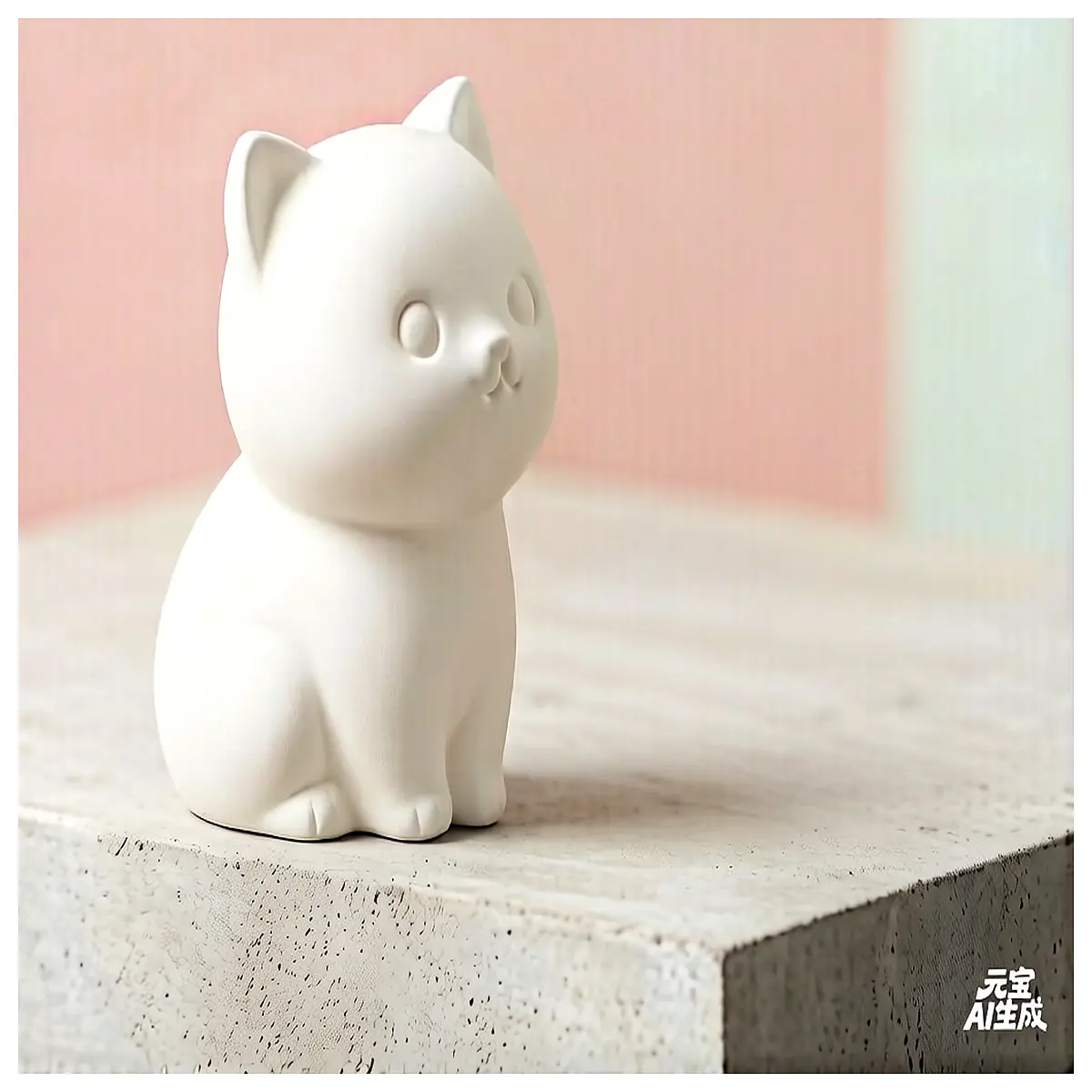 cat figurine 27 tail material waste reducer small cat statue for desk organization