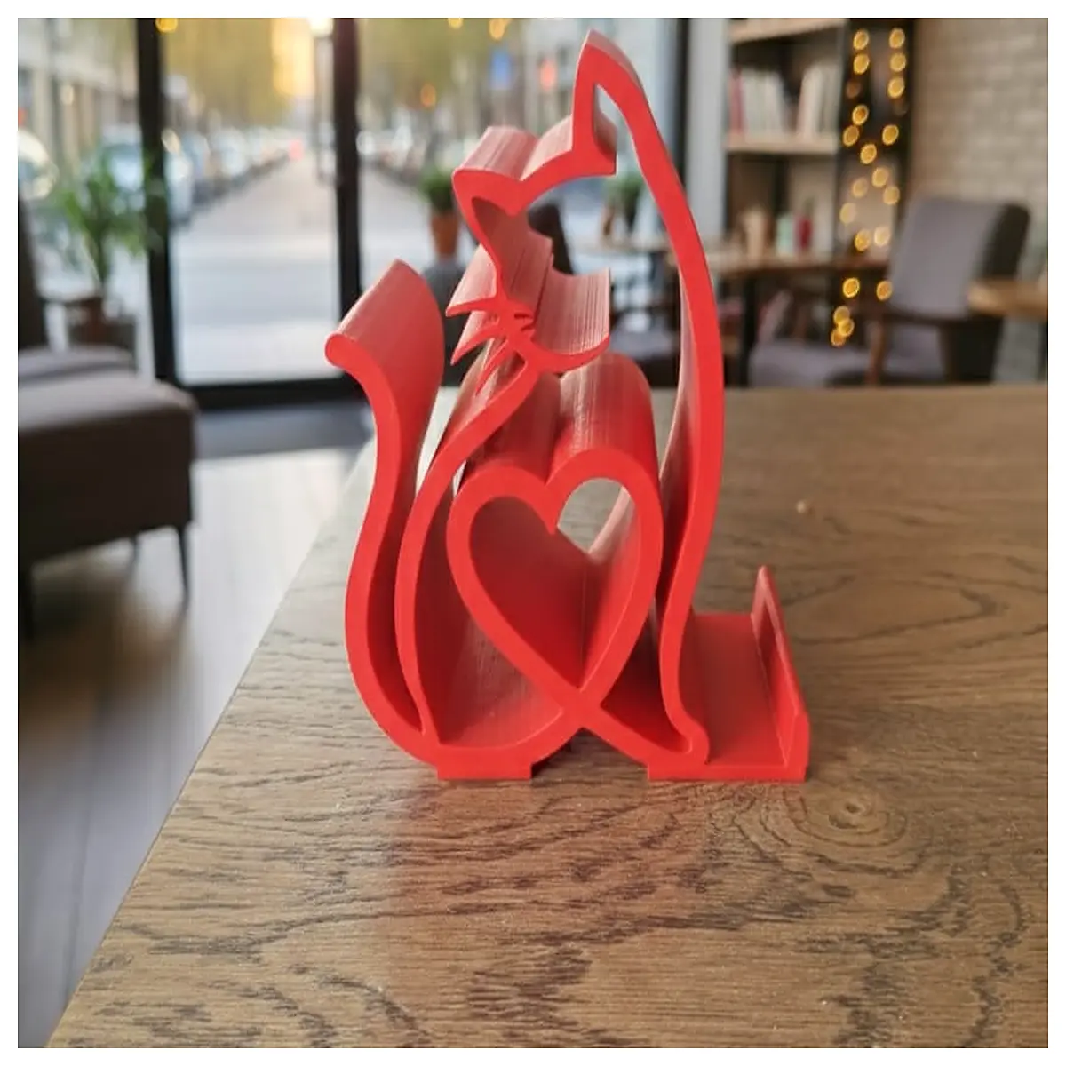 cute cat phone holder for desk kawaii animal grip accessory