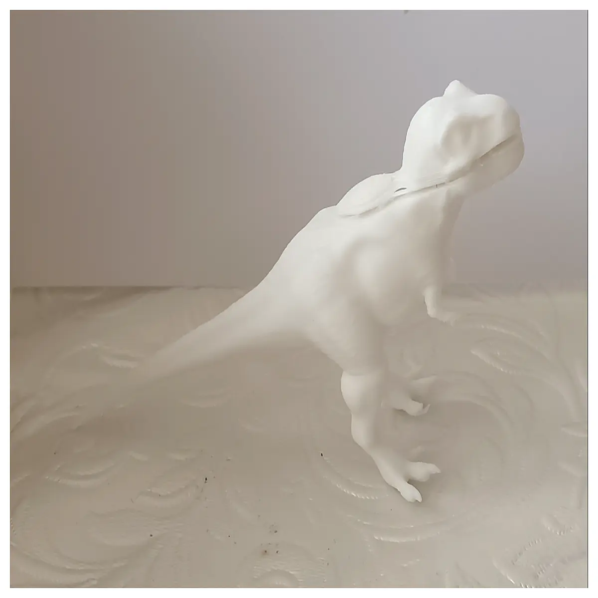 low poly t rex statue mini collectible dinosaur desk decor