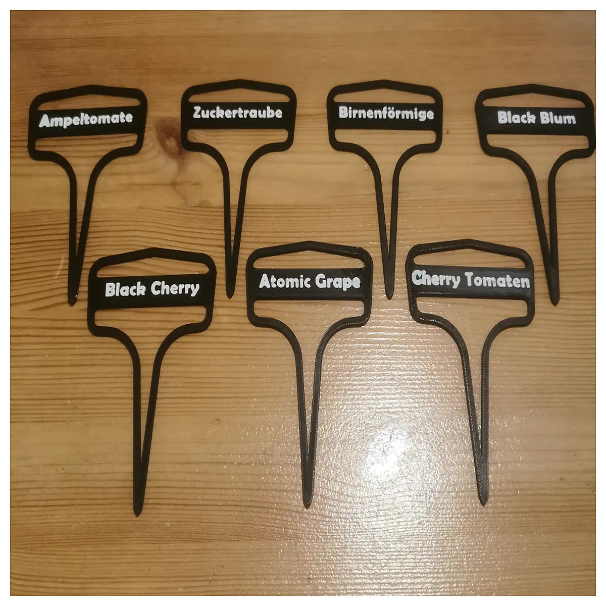 garden plant markers tomato stakes labels for vegetable patch outdoor gardening supplies identification tags