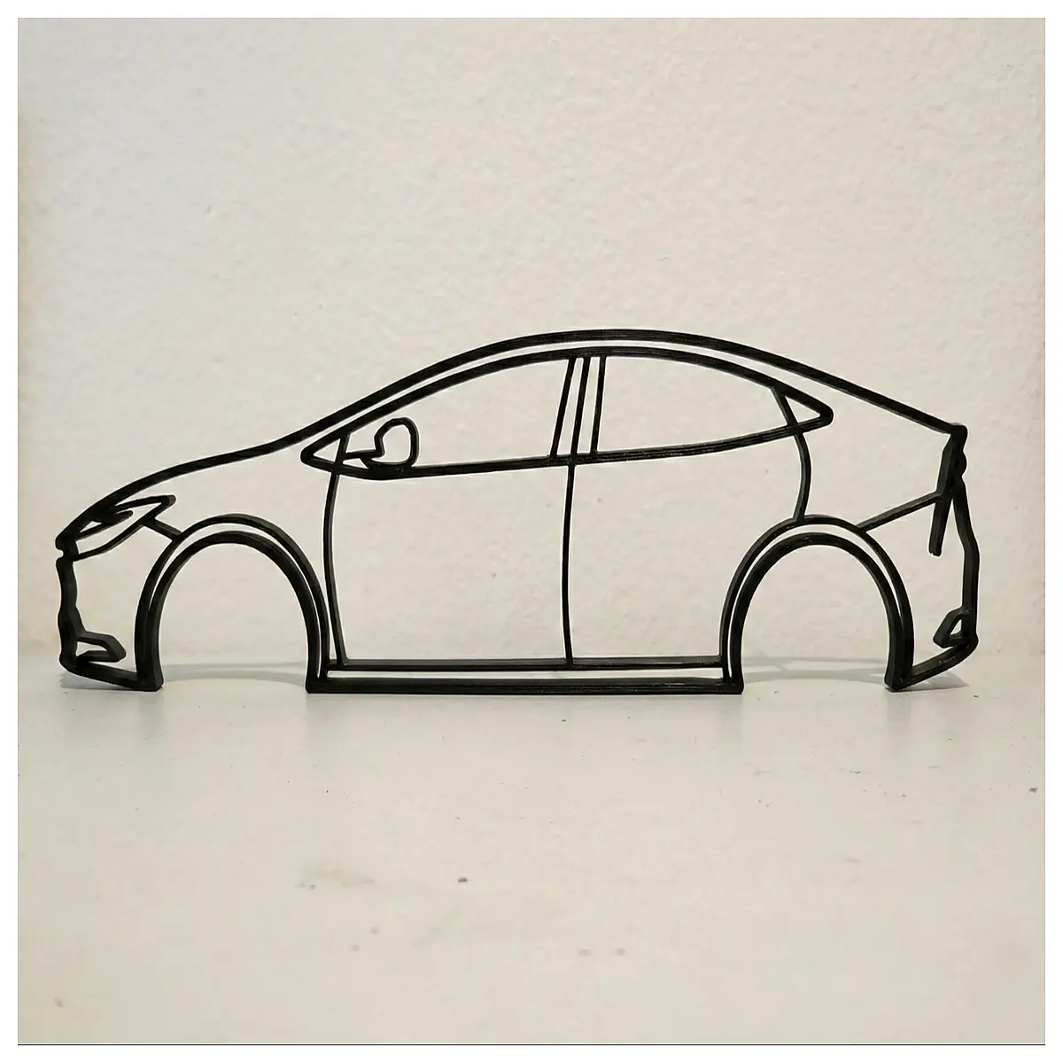 prius gen 5 wall art poster for car enthusiasts garage decor