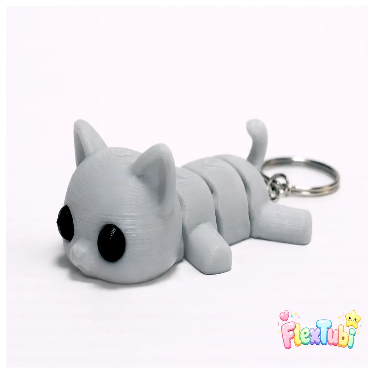 cute movable cat toy interactive plush for kids