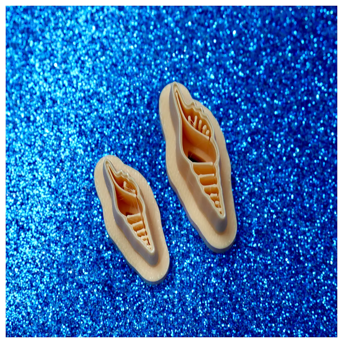 conch shell clay cutter tool for polymer modeling sculpting