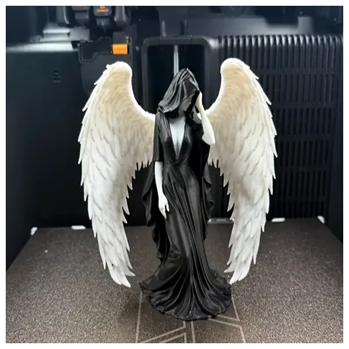 fallen angel cosplay costume adult hooded cape gothic fantasy roleplay outfit halloween party dress