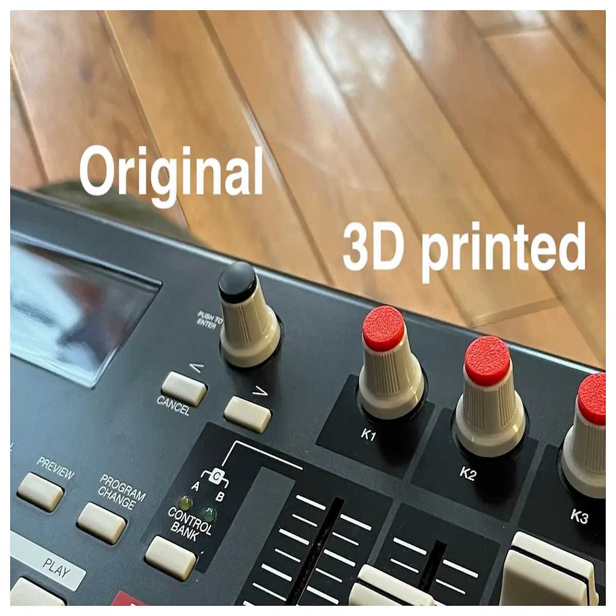 akai mpk mini mk3 knob caps replacement silicone dials for controller music production accessories