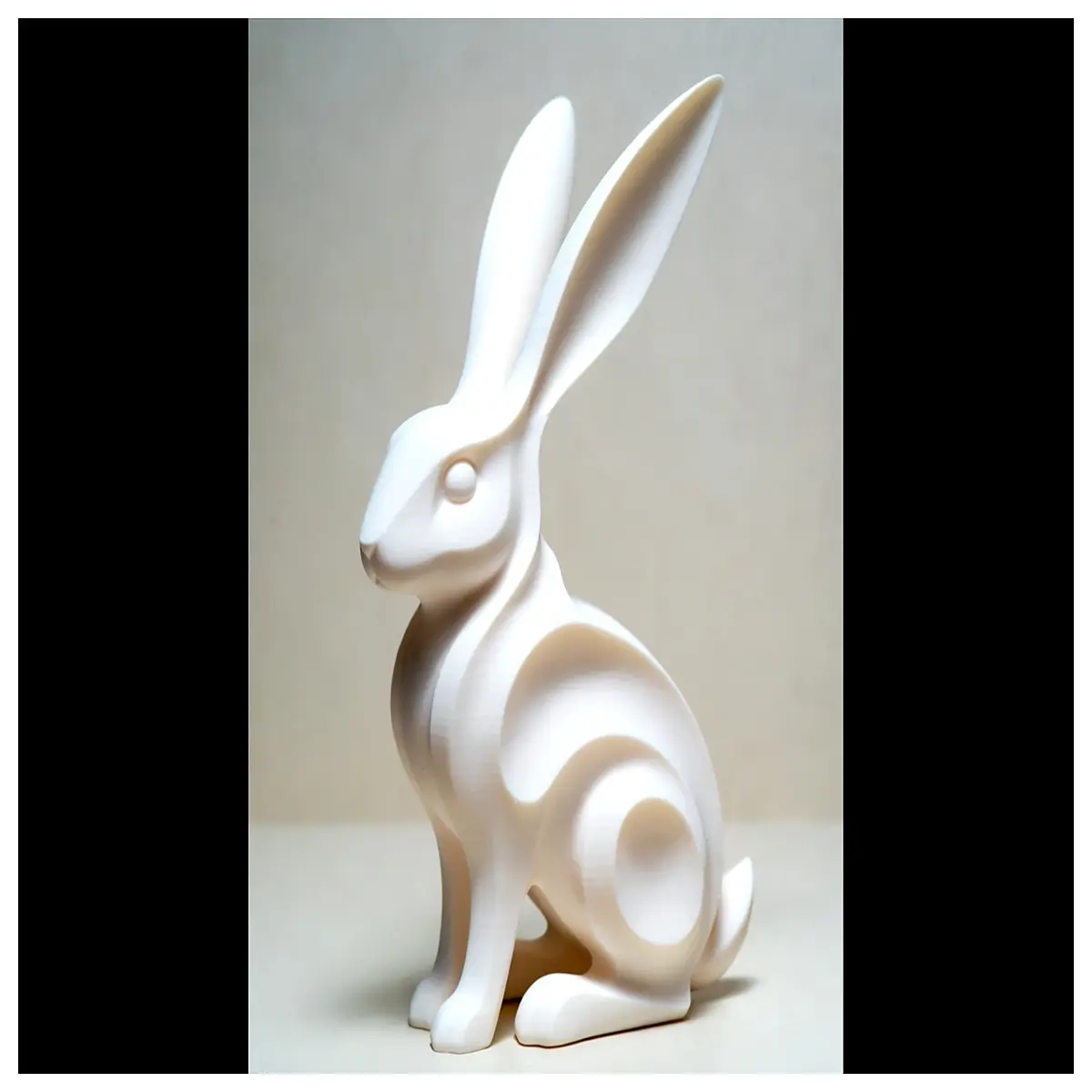 modern neutral rabbit decor for living room wall art nursery animal print canvas prints home decoration
