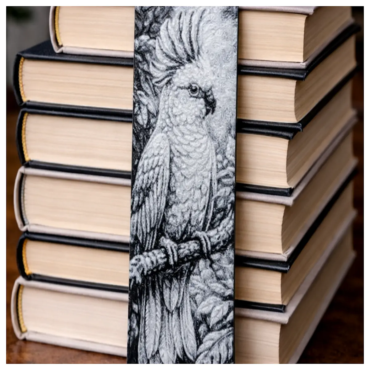 cute parrot bookmark for reading metal bird page marker book lovers