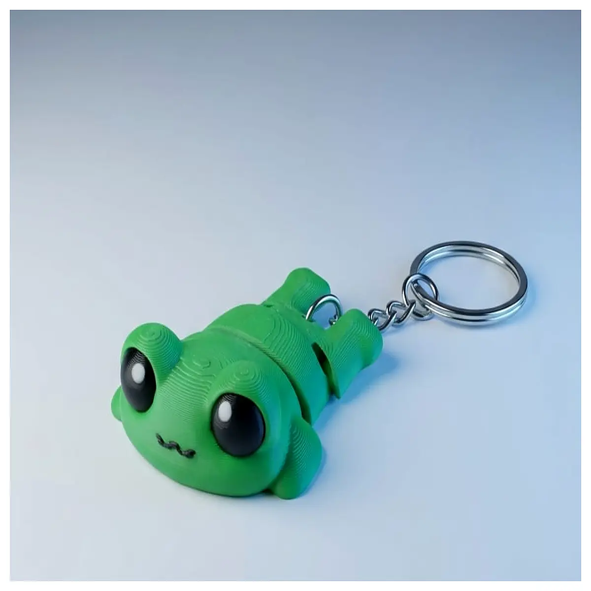 cute moving keychain for bags bouncy toy charm funny animal zipper pull stress relief fidget gift