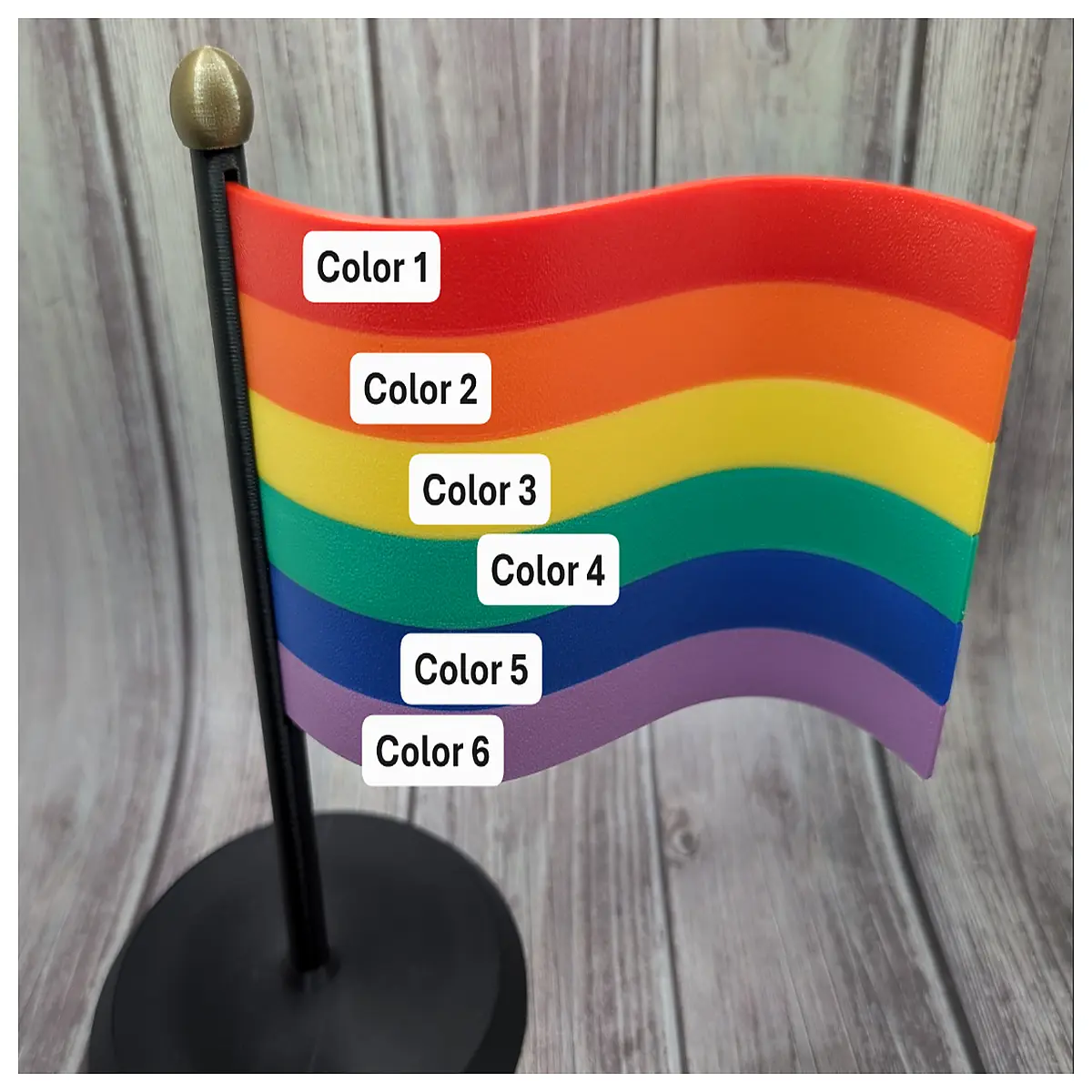 large horizontal rainbow flag wall decor for living room party supplies