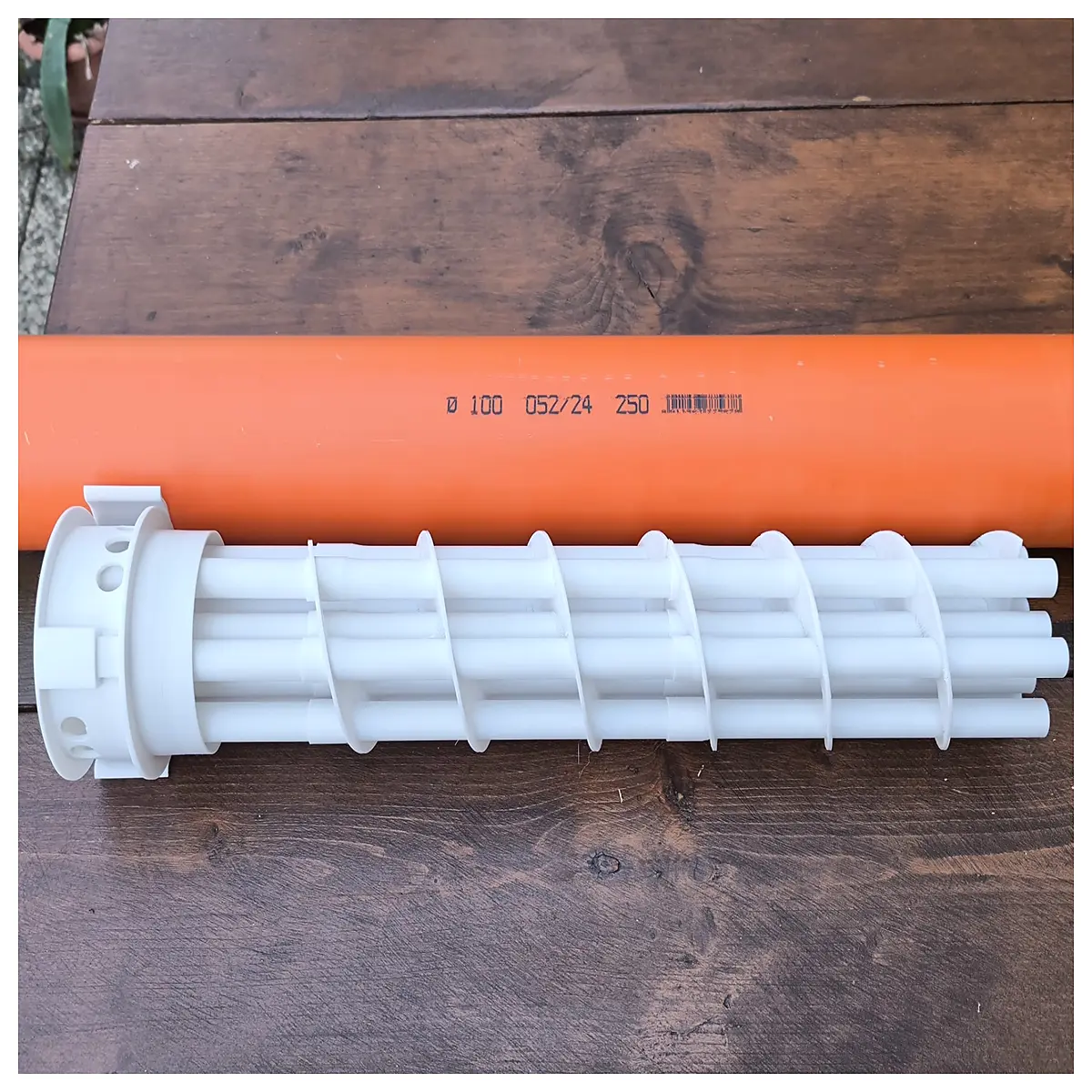 vmc coaxial heat exchanger 100mm pipe for balanced ventilation system replacement parts