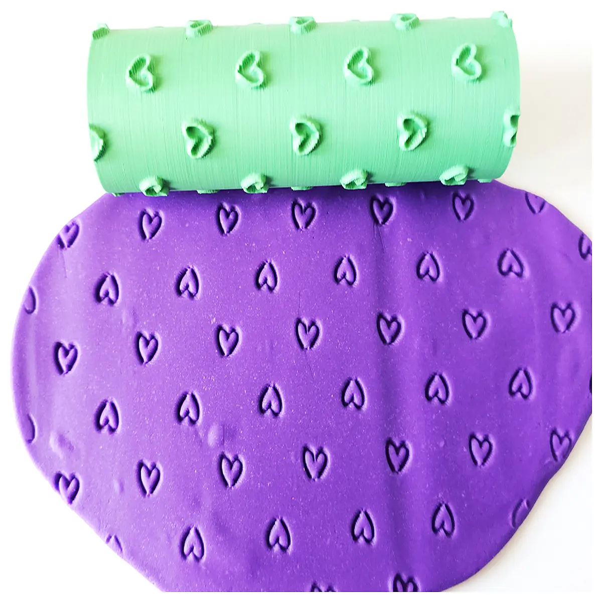 shaped embossing roller for scrapbooking card making paper craft texture tool