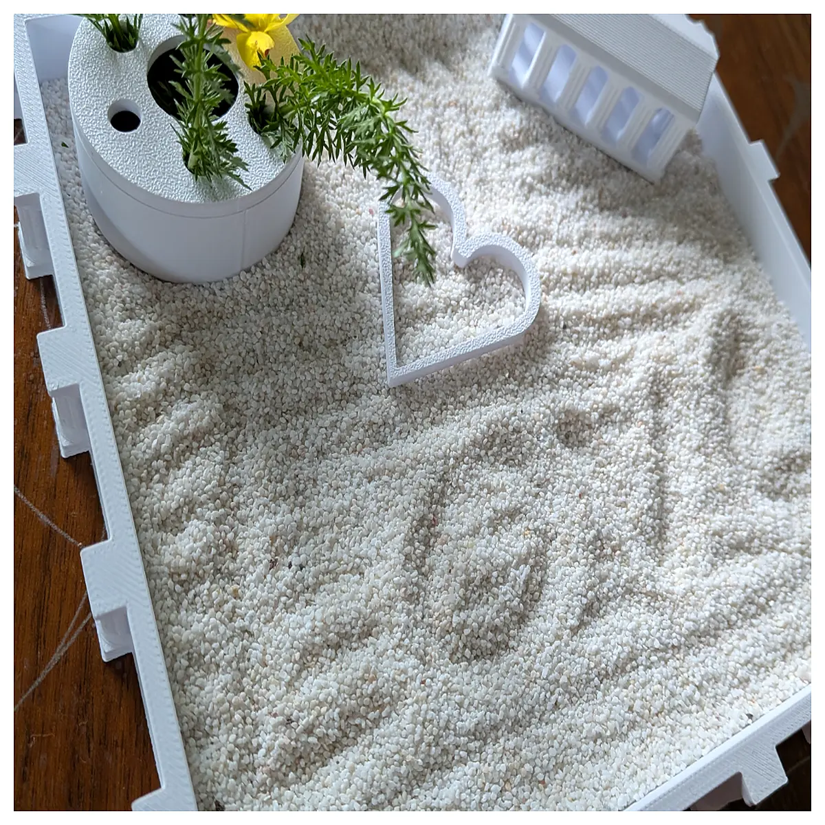 valentine zen garden for couples romantic indoor mini landscape with rake stones