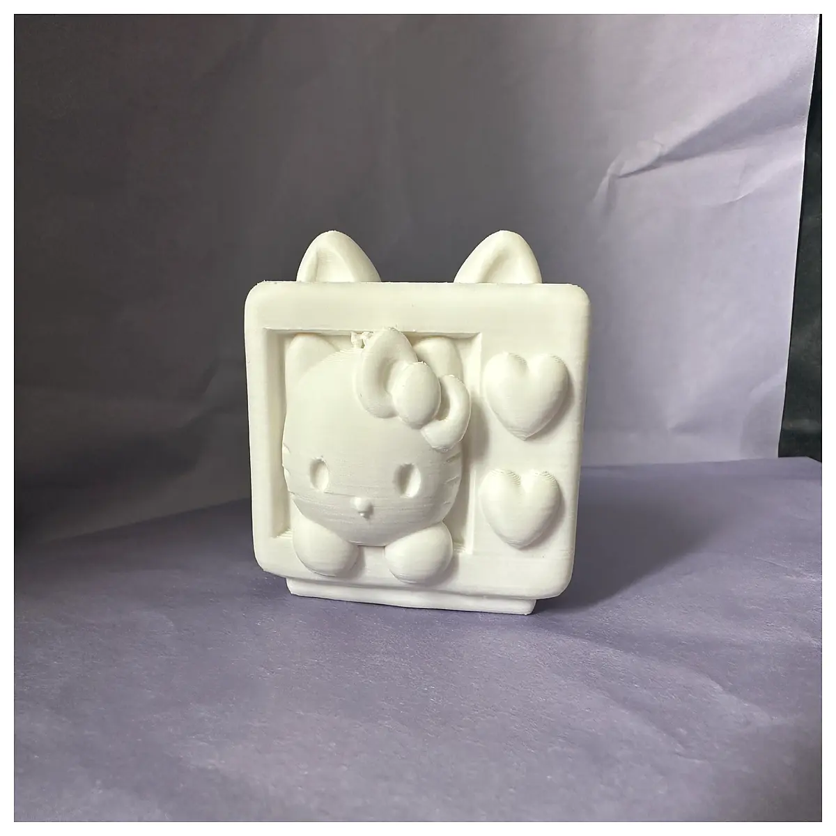 cute cat tv decor for kids room kawaii anime figure shelf ornament playful cartoon character toy piece