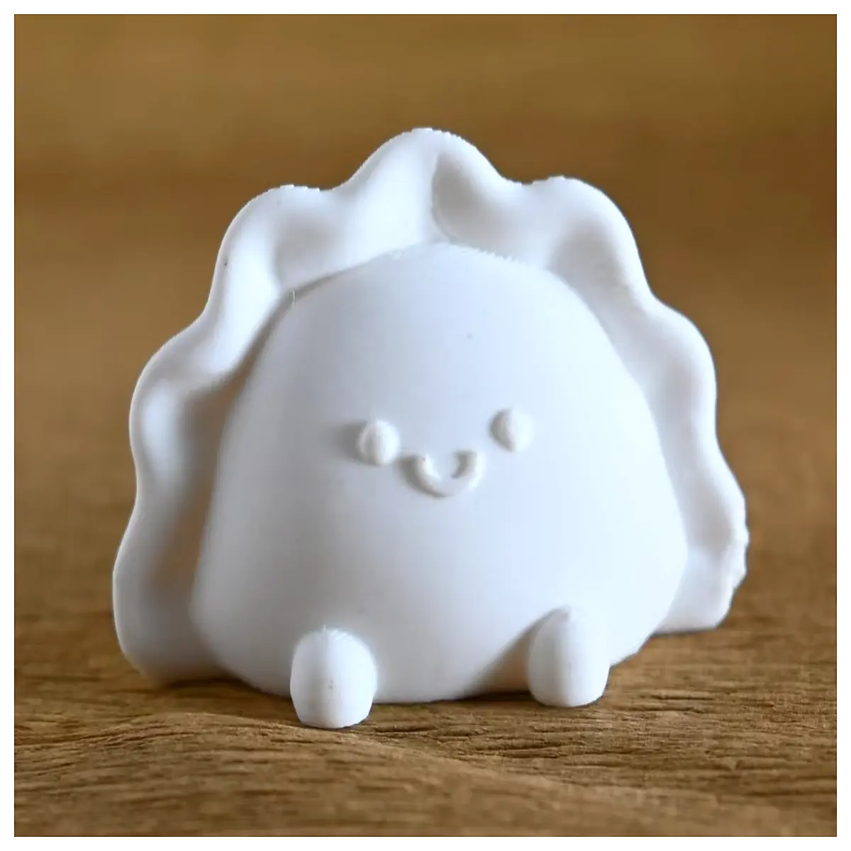 cute dumpling baby figurine kawaii mochi plush toy for desk decor japanese food style statue home shelf ornament gift