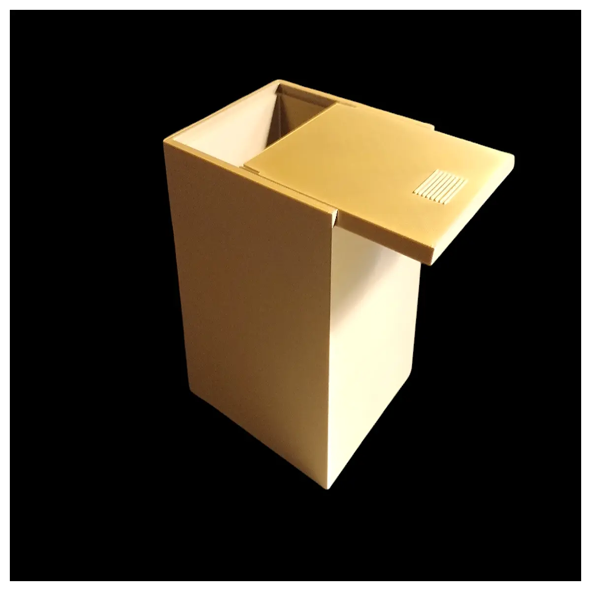 sliding lid card storage box protective case for trading cards
