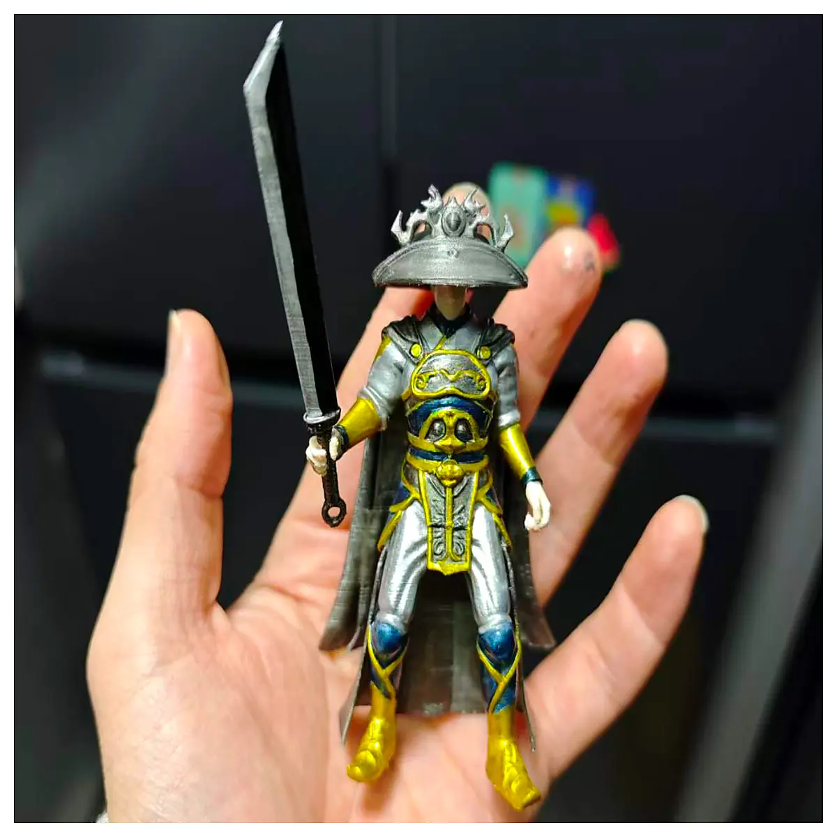 legendary collectible figure anime character statue piece for shelf decor
