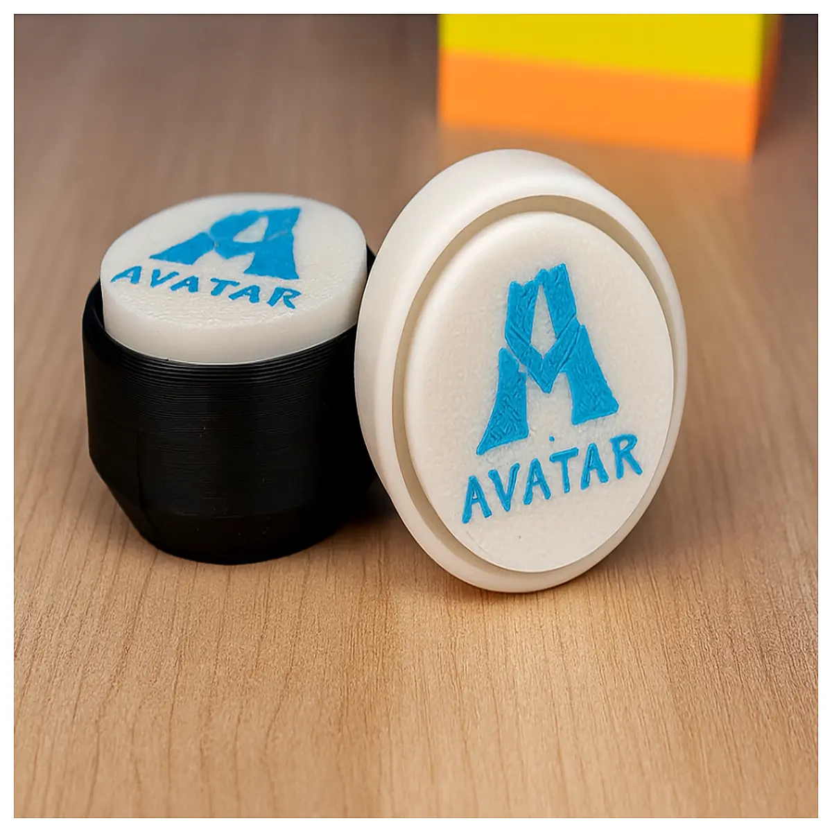 avatar fidget toy stress relief clicker silent it for anxiety adhd desk gadget