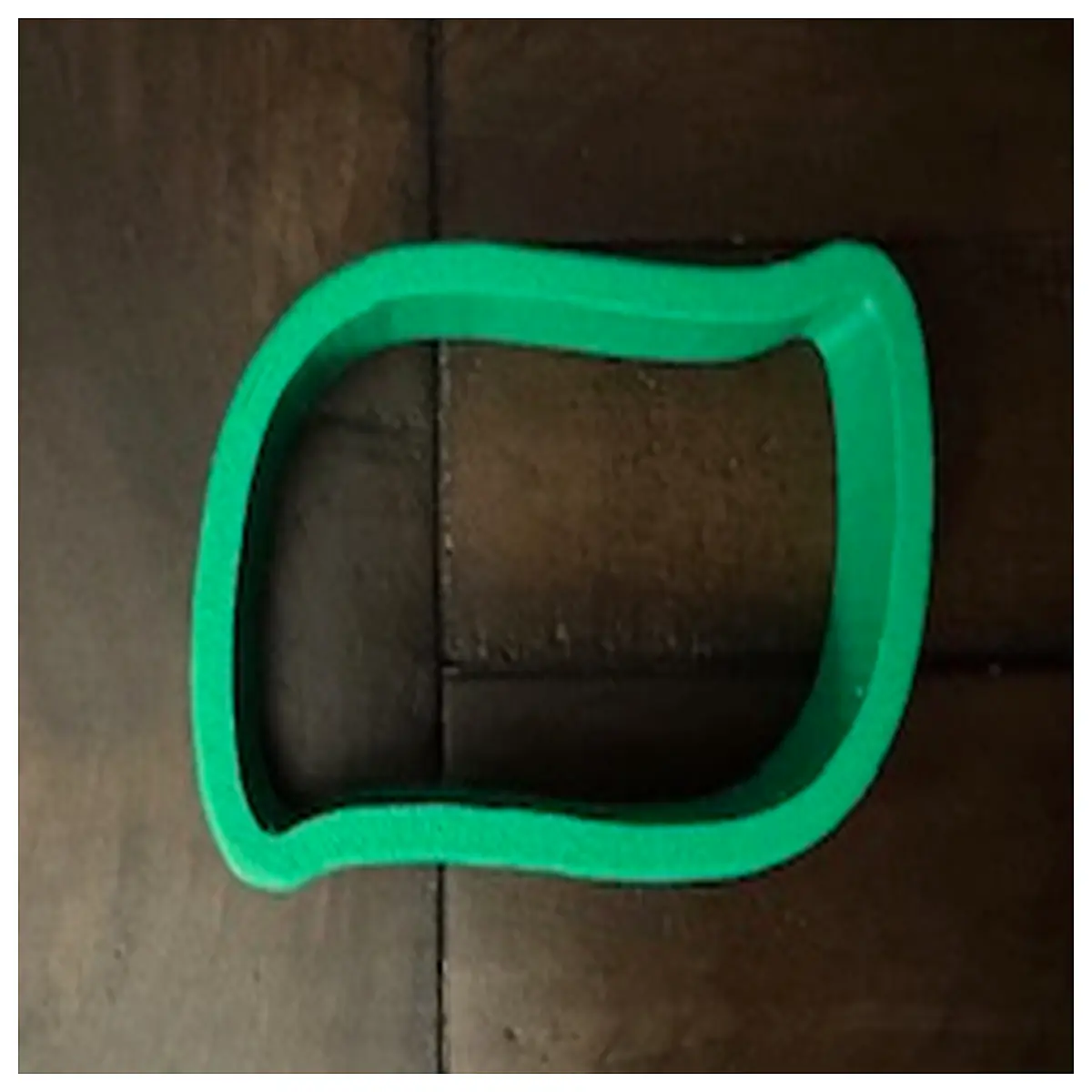 wavy rectangular cookie cutter stainless steel 35cm baking molds for pastry dough shapes