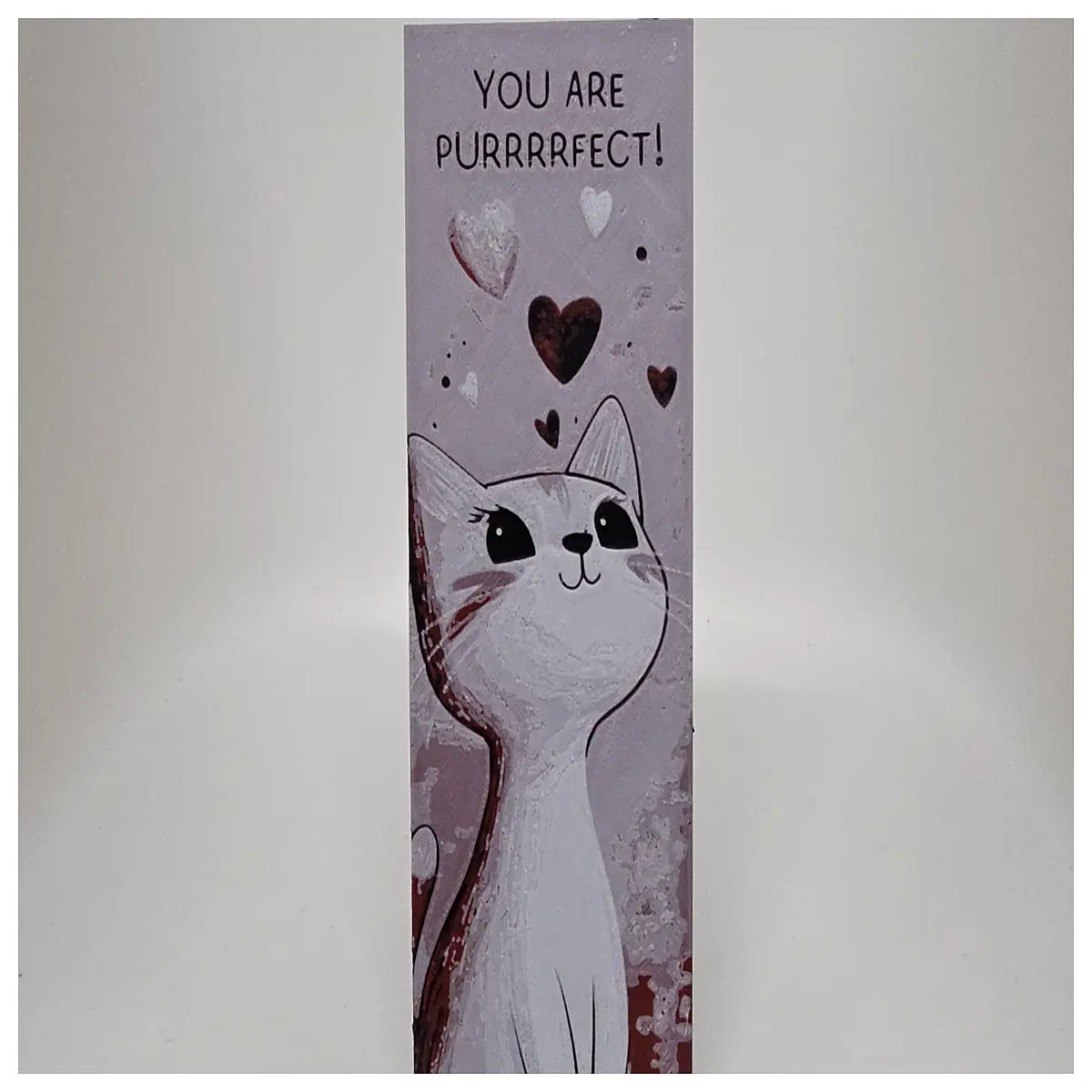 cute cat bookmark for reading kawaii animal page marker aesthetic literary gift idea