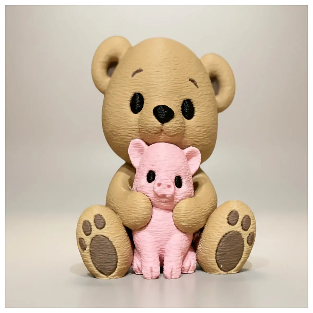 cute teddy bear plush toy kids soft hugging pillow baby sleep companion