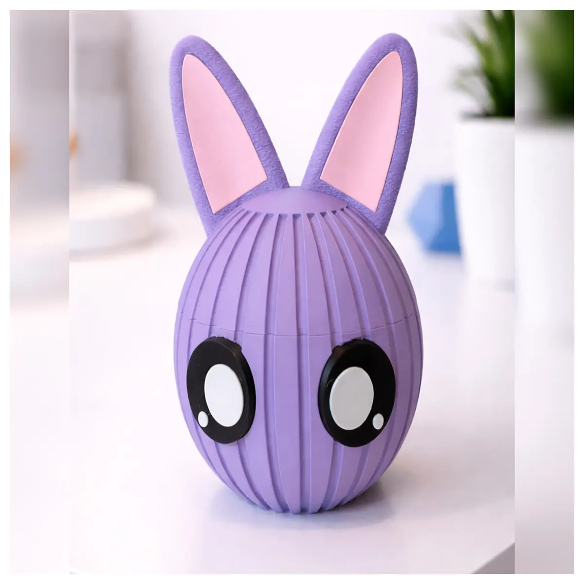 cute bunny easter storage box plastic toy organizer kids
