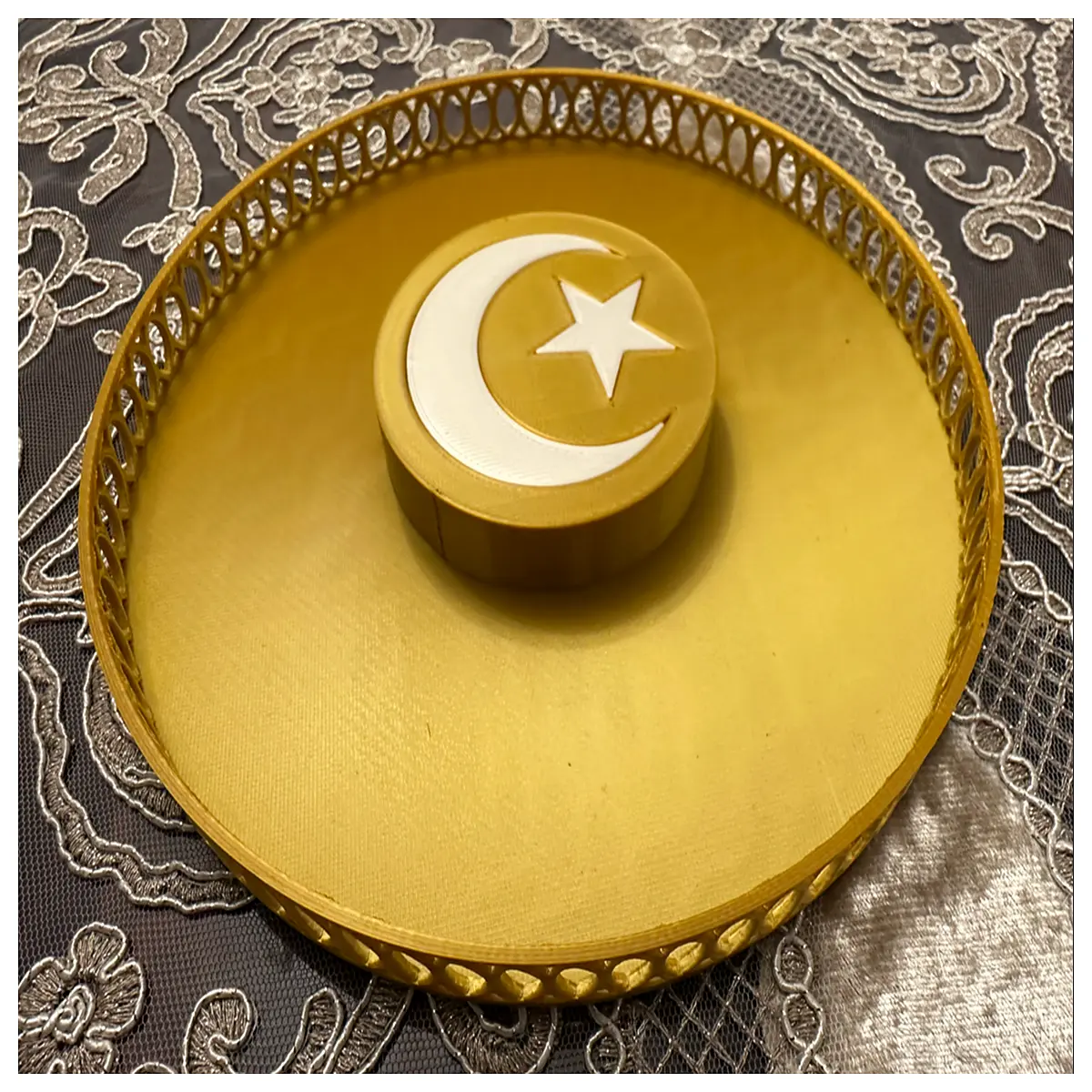 easter chocolate tray islamic ramadan sweets arabic design