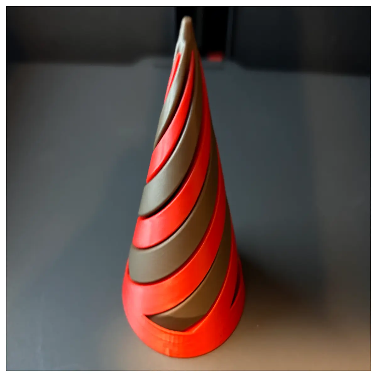 spiral cone fidget toy stress relief anxiety reducer sensory spinning gear for adults kids desk